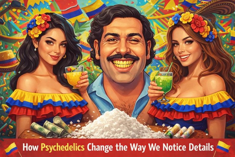 🔍✨ How Psychedelics Change the Way We Notice Details ✨